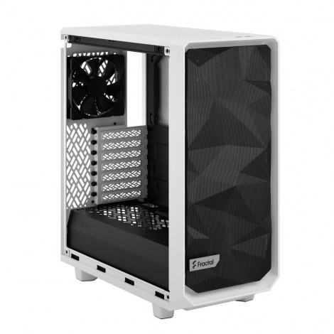 Fractal Design | Meshify 2 Compact Clear Tempered Glass | White | Power supply included | ATX - 4